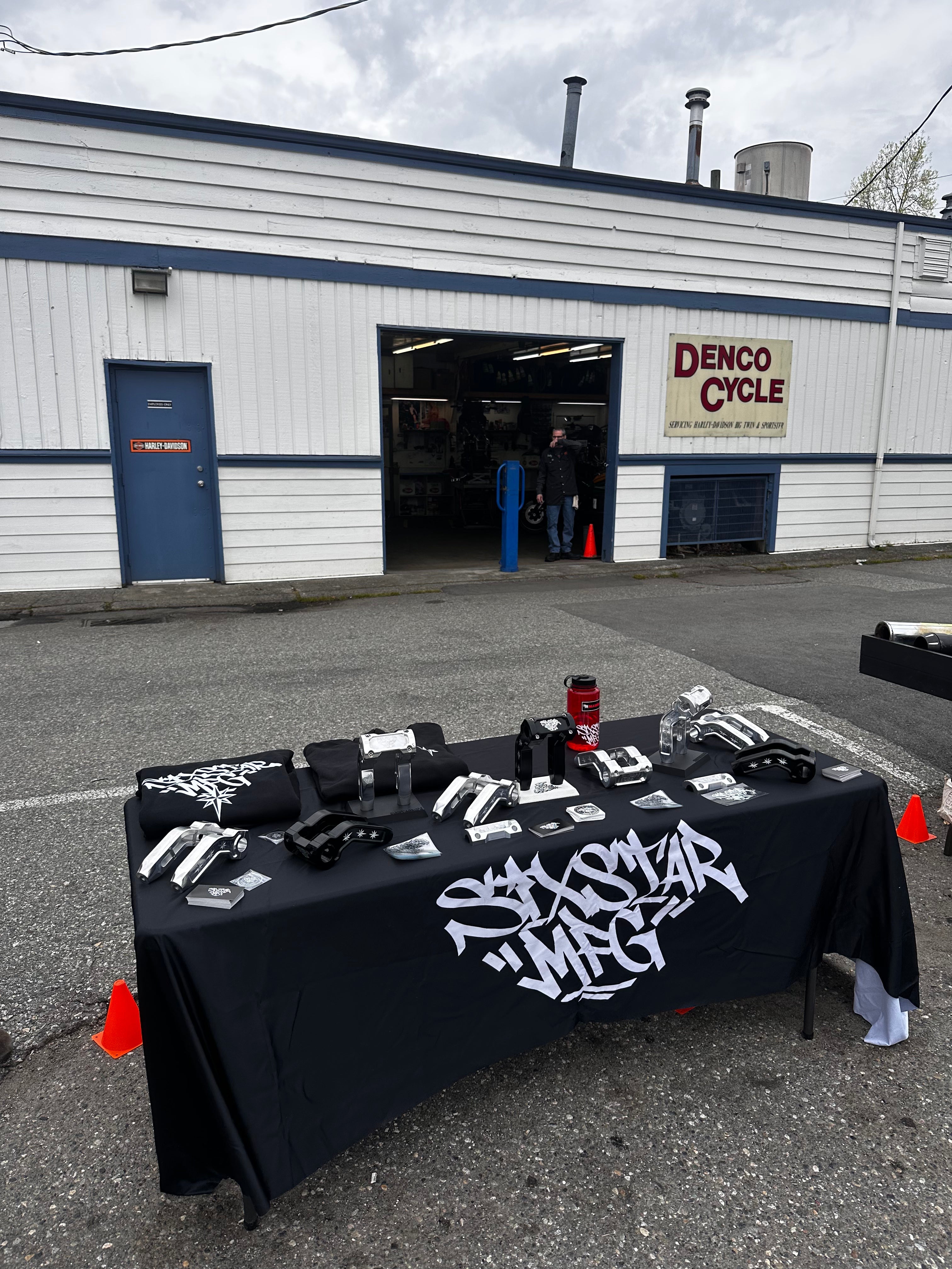 Six Star Mfg at the Denco Cycles Swap Meet – Cloverdale, BC