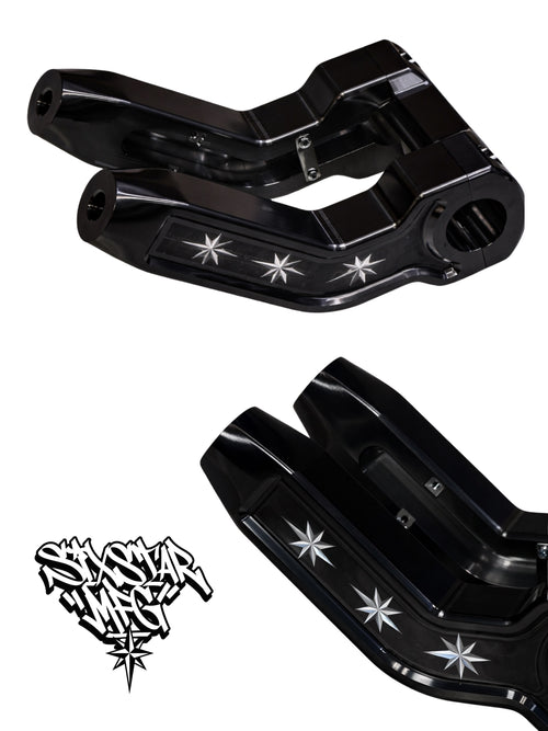 6.5" Billet Pullback Risers