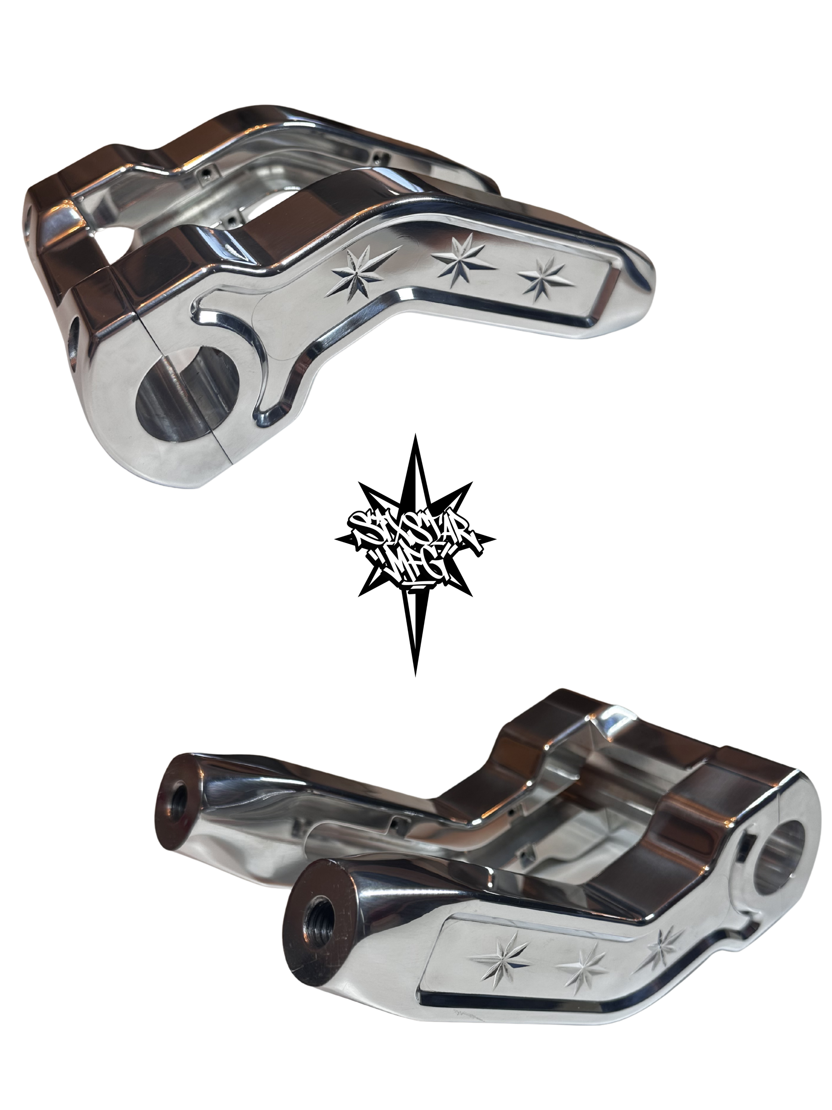 6.5" Billet Pullback Risers