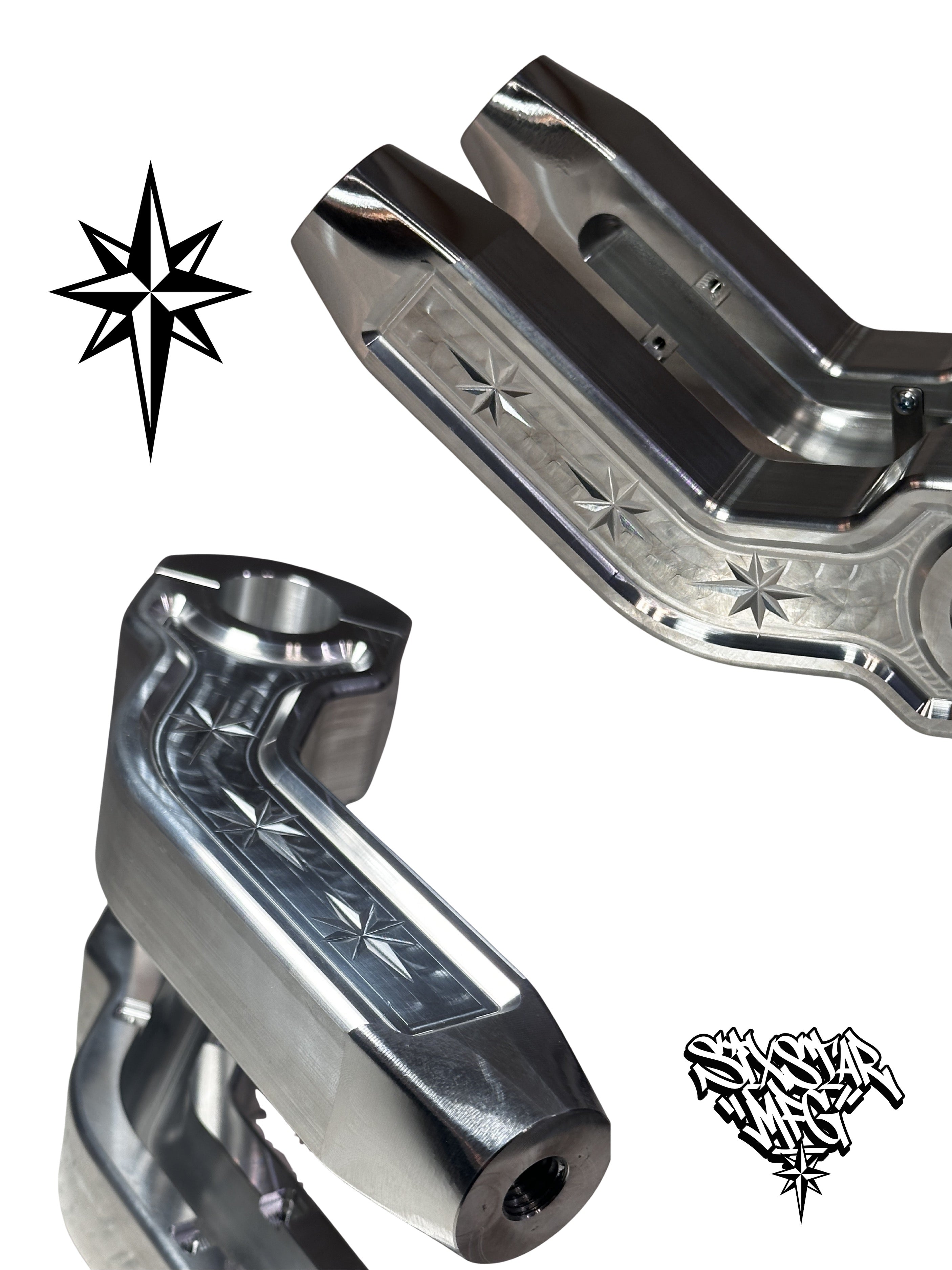 6.5" Billet Pullback Risers